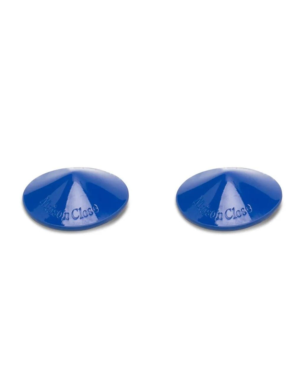 Maison Close Blue Caches-Tétons À Logo Gravé