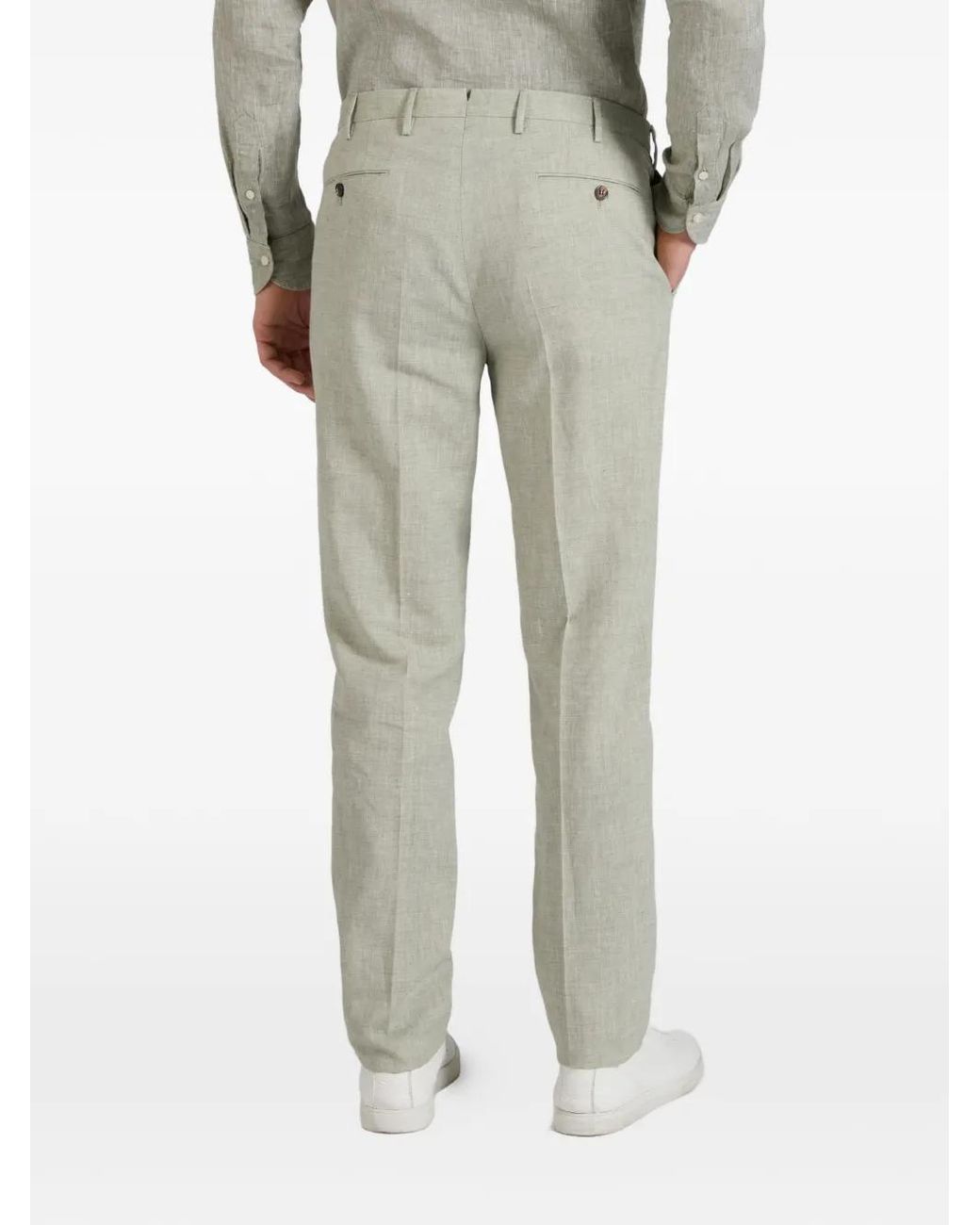 Slowear Geknöpfte Hose in White für Herren