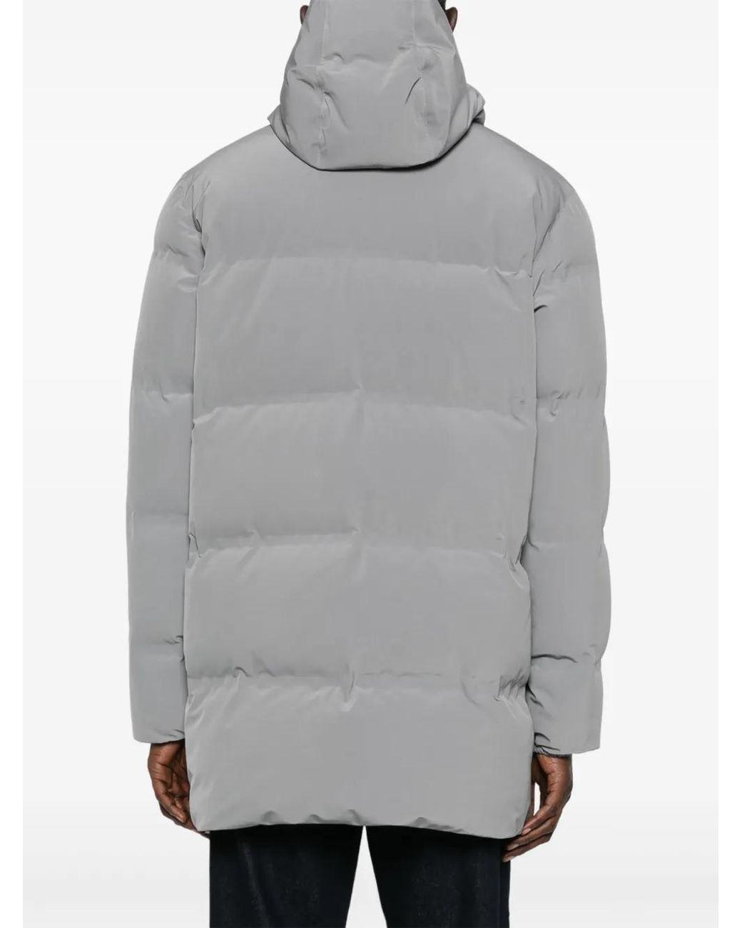 Herno Gefütterter Mantel in Gray für Herren