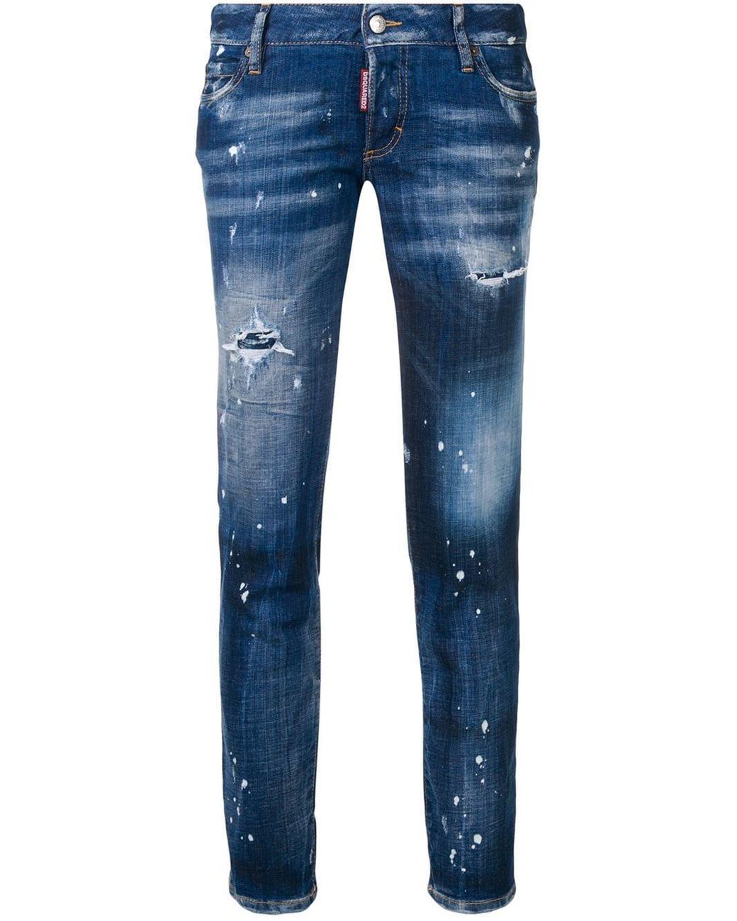 paint splash jeans