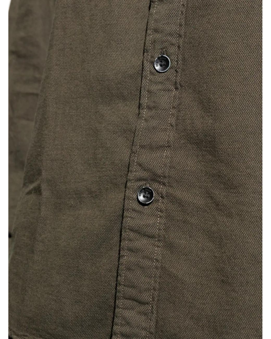 Rag & Bone Green Buttoned Long-Sleeve Shirt for men