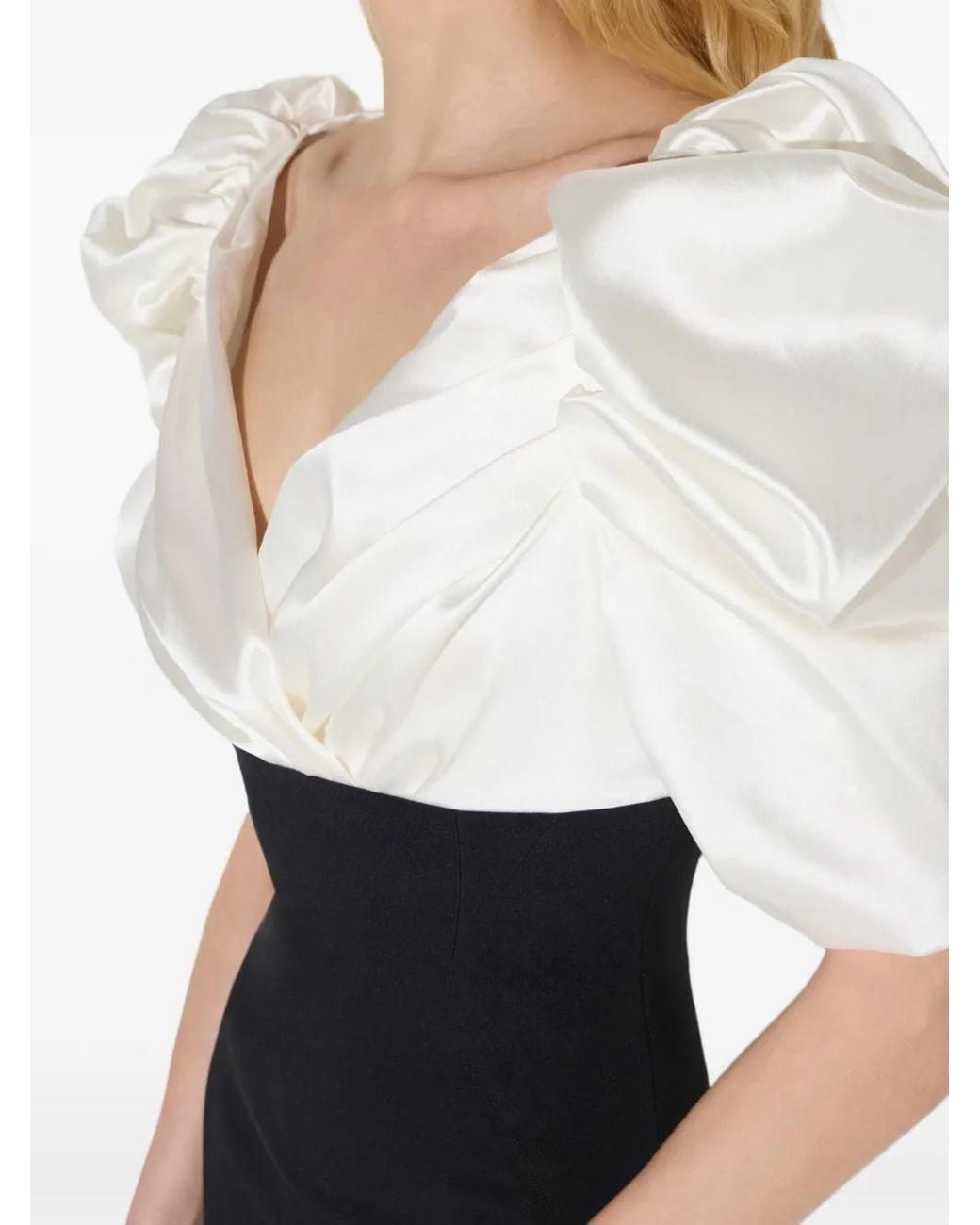 Elisabetta Franchi White Carpet Dress