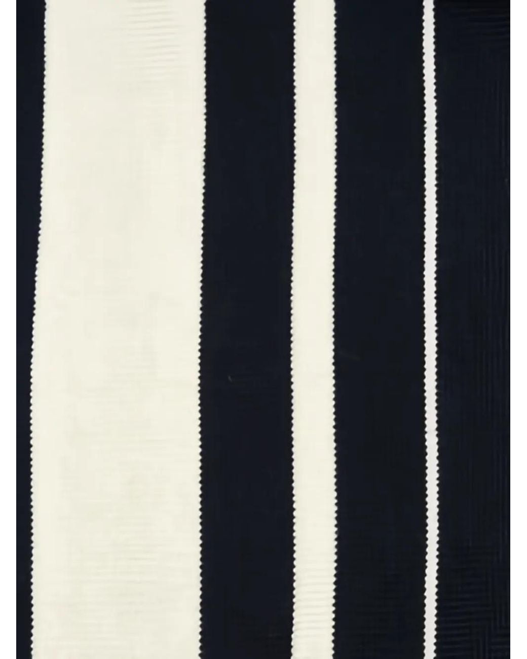 Orlebar Brown Black Tiernan Striped Shirt for men