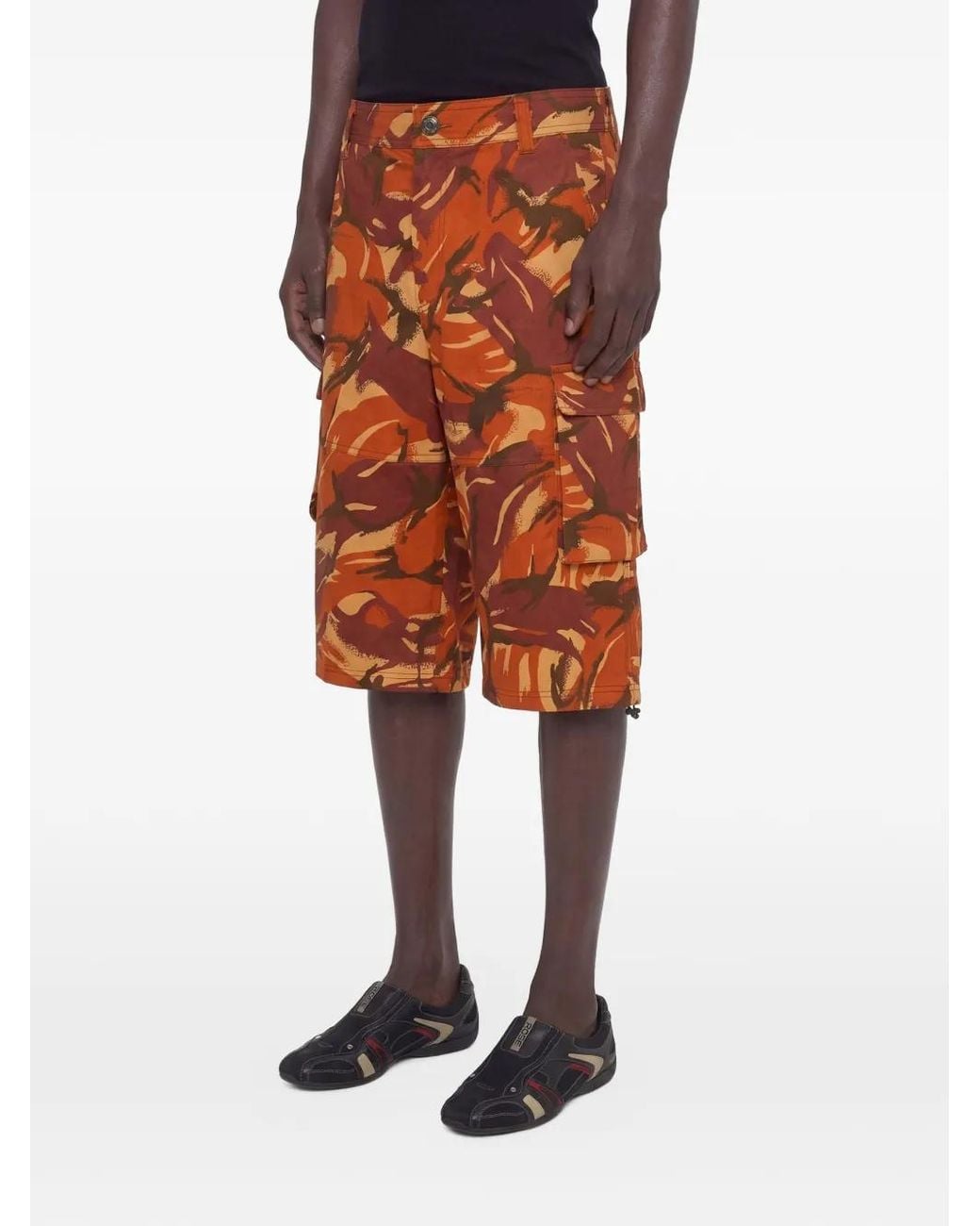 Martine Rose Red Utility Short for men