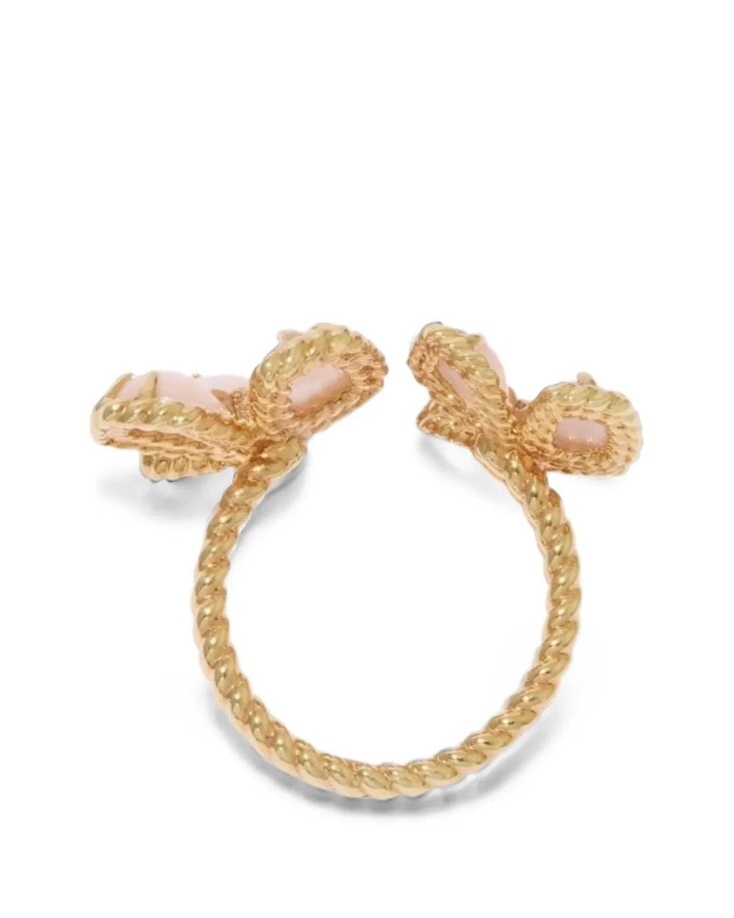 Zimmermann Pink Bloom Toi Et Moi Ring