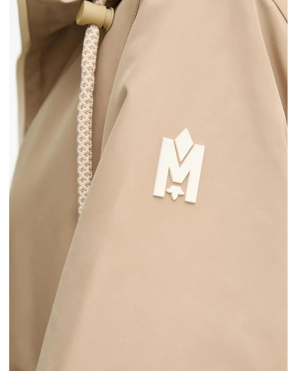 Mackage Natural Mekelle-Z Hooded Drawstring Parka Coat