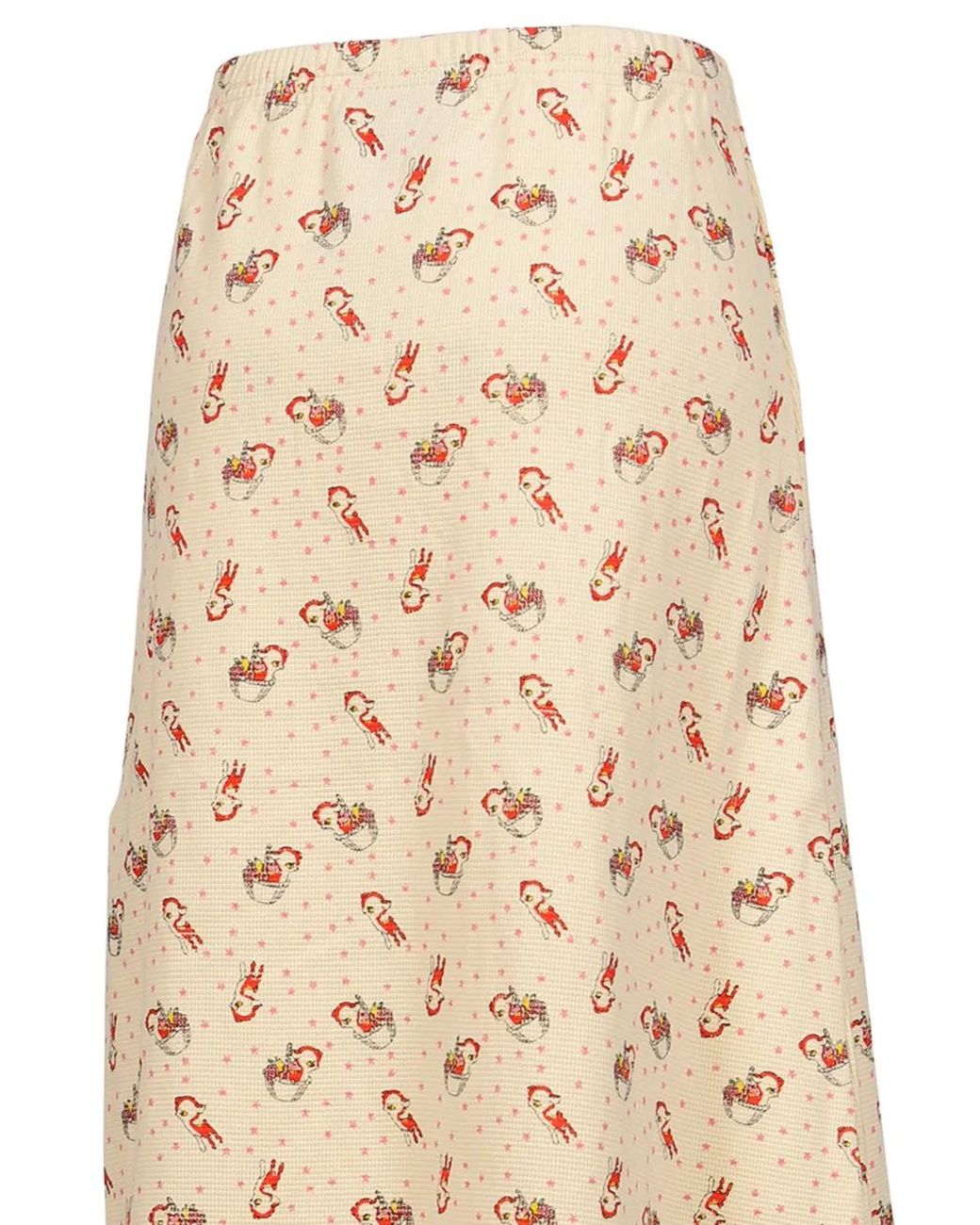 Ashley Williams Deer Midi-Rok in het Natural
