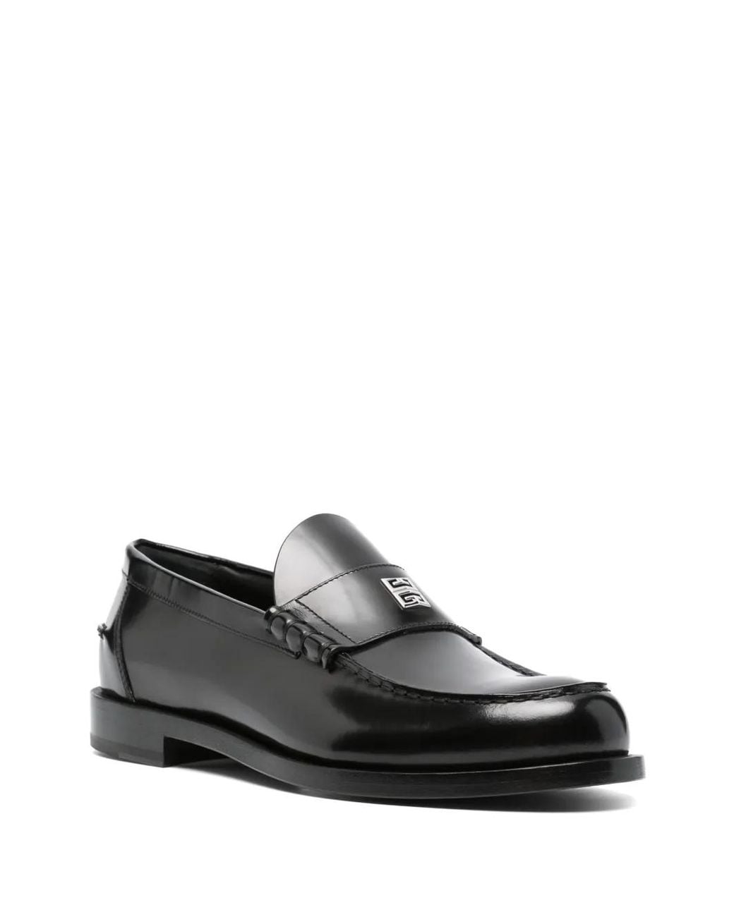 Givenchy Black Flat Shoes for men