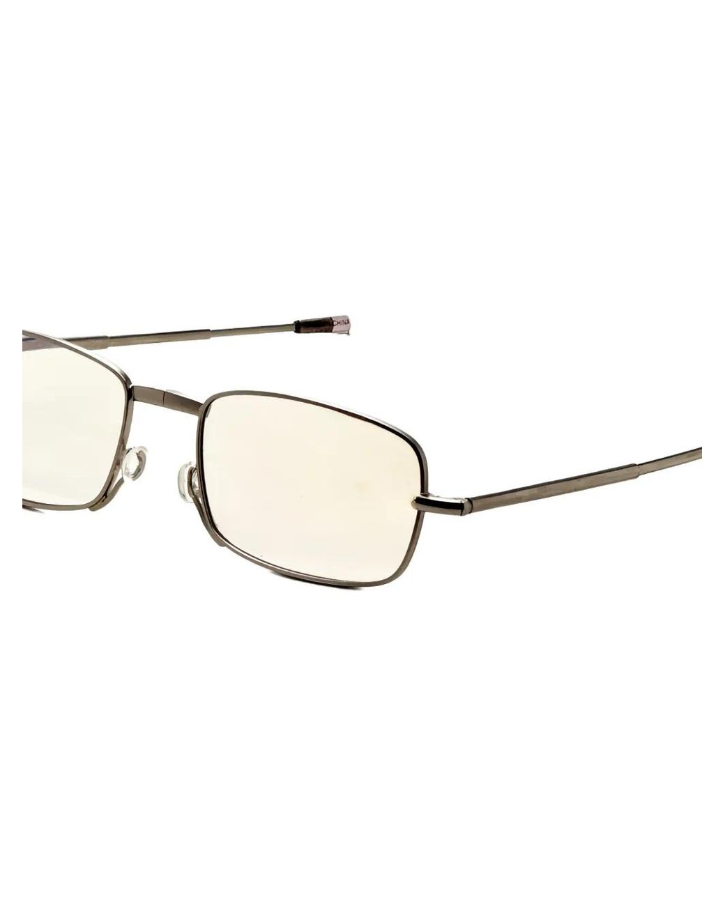 Tumi White Rectangle-Frame Sunglasses for men
