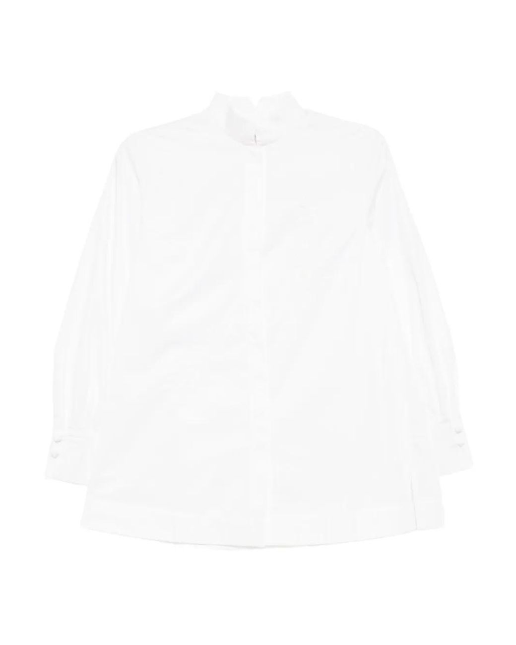 Shiatzy Chen White Scape-Of-Curve Shirt