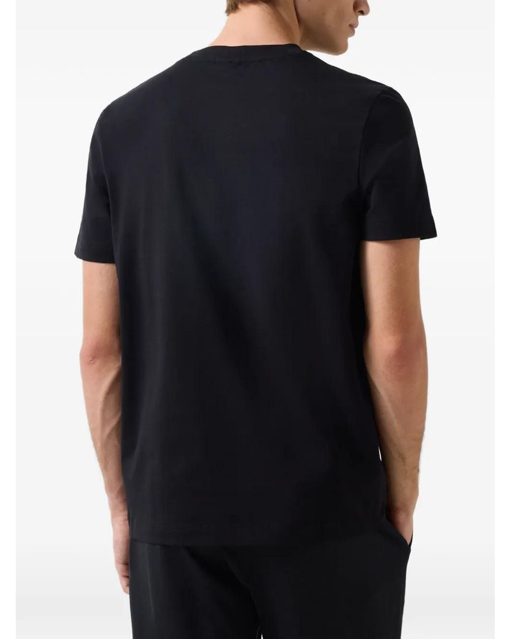 Bogner Black Ryan Logo-Print T-Shirt for men