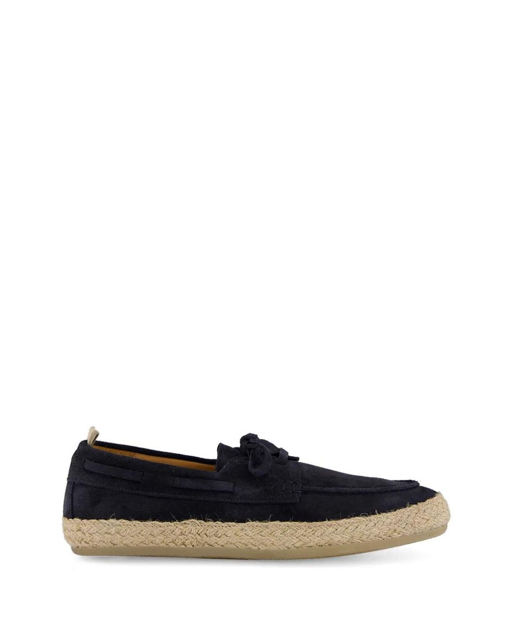 Officine Creative White Espadrilles Bowline En Daim for men
