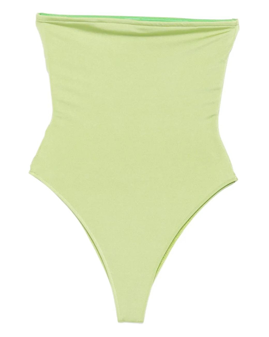 Roberta Einer Green X Kiss 'N Thrill Matilda Strapless Swimsuit