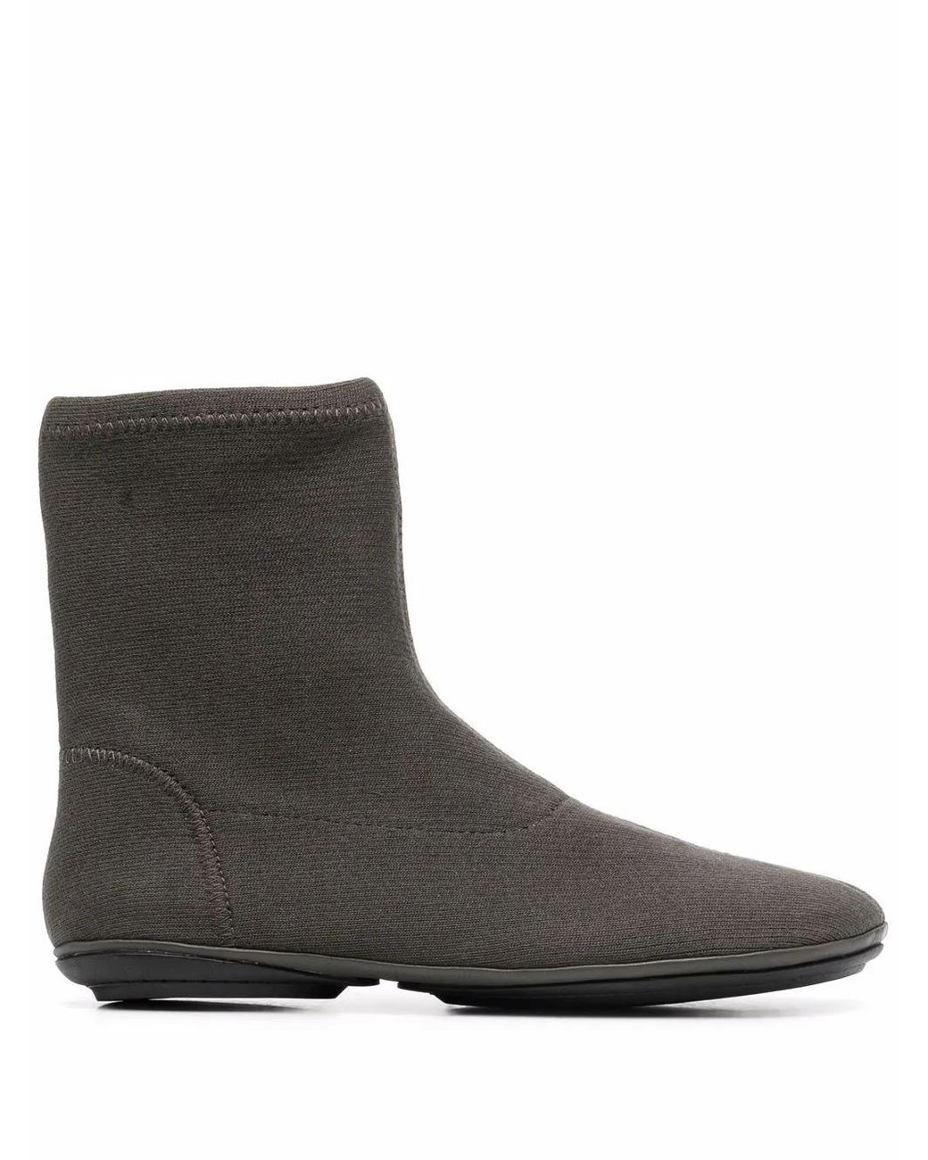 Camper Brown Right Nina Ankle Boots