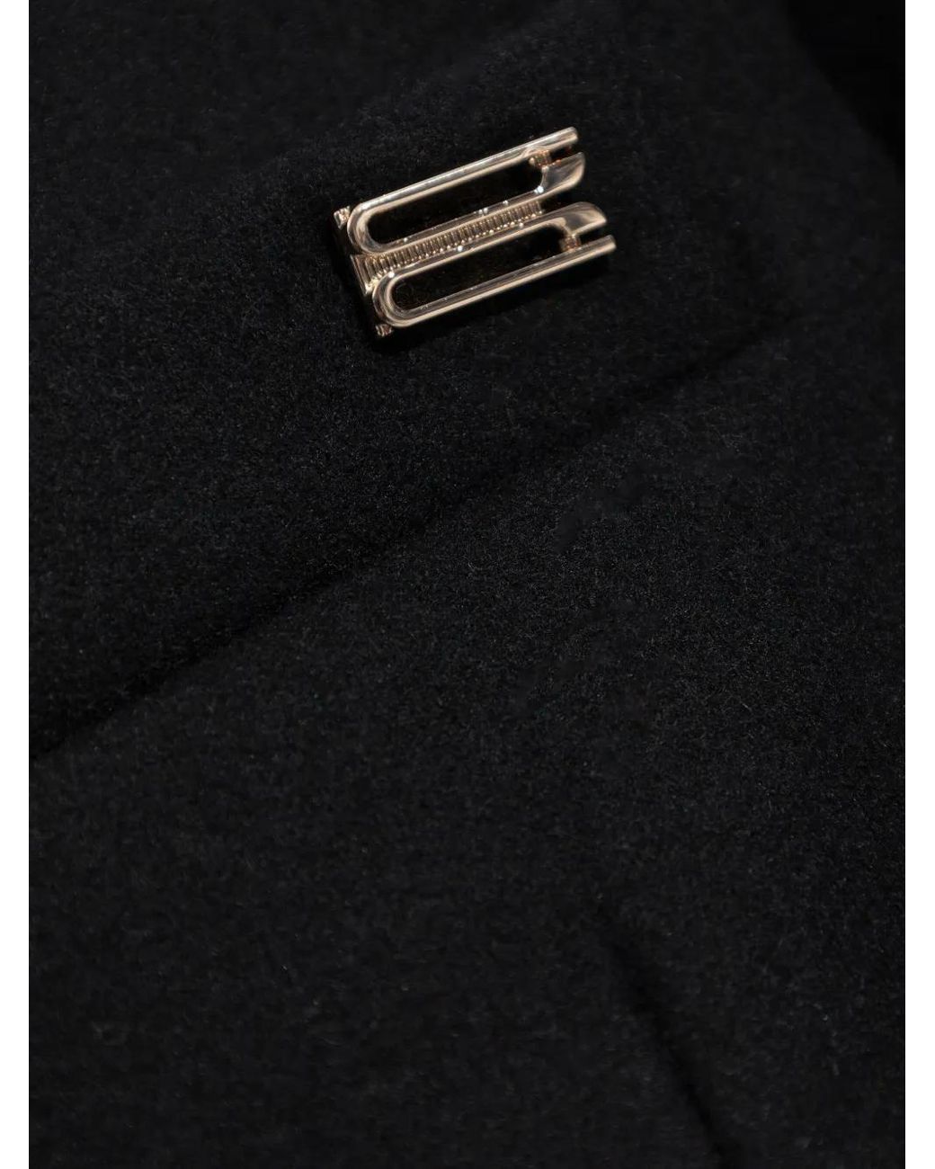 Victoria Beckham Blue Raw-Cut Blazer