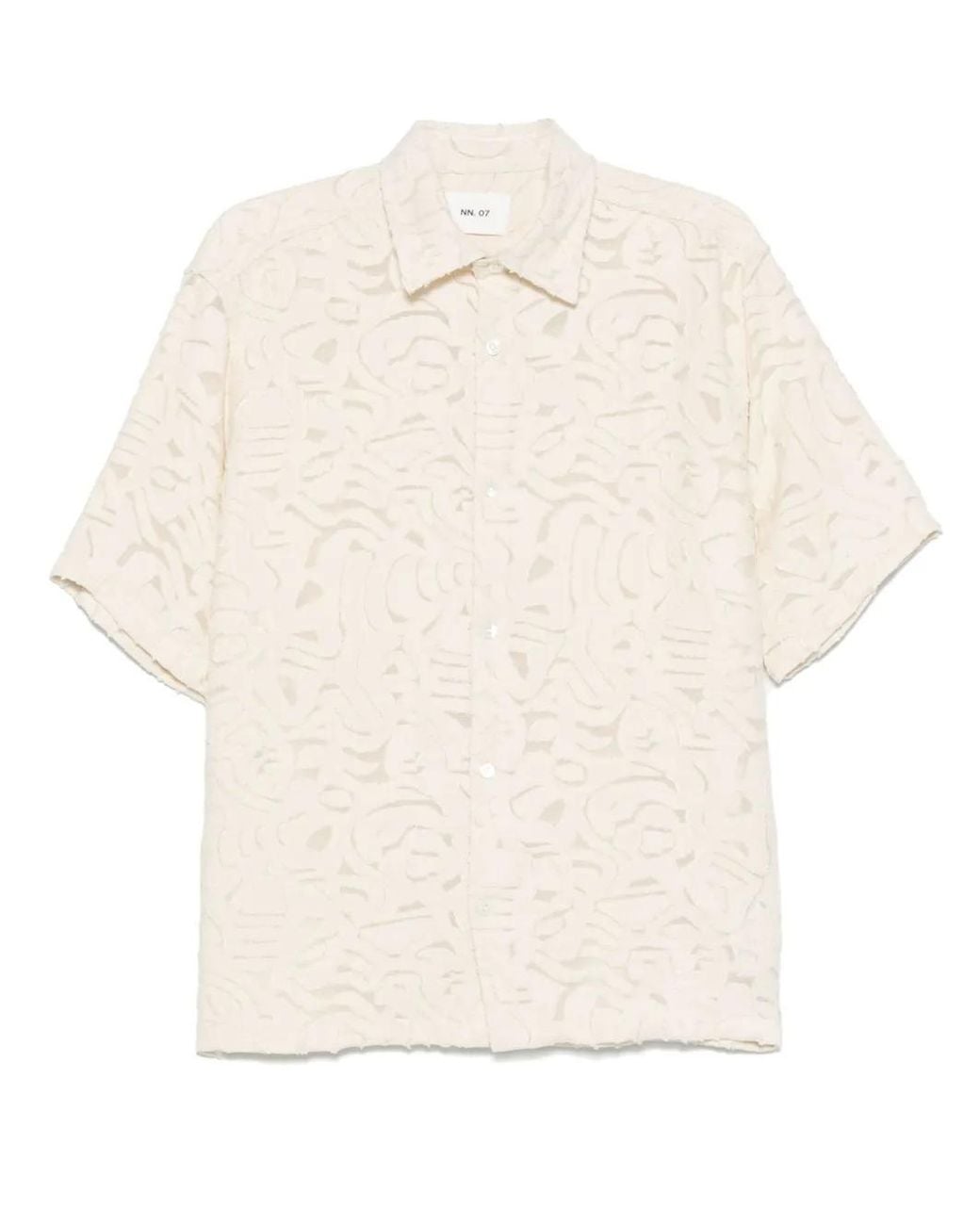 Camicia Freddy di NN07 in White da Uomo