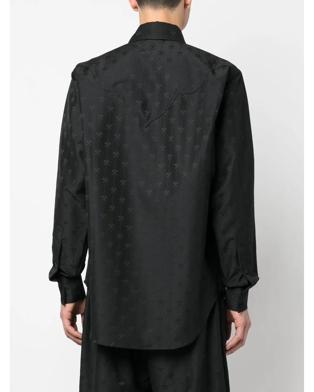 Camisa Con Botones GmbH de hombre de color Black