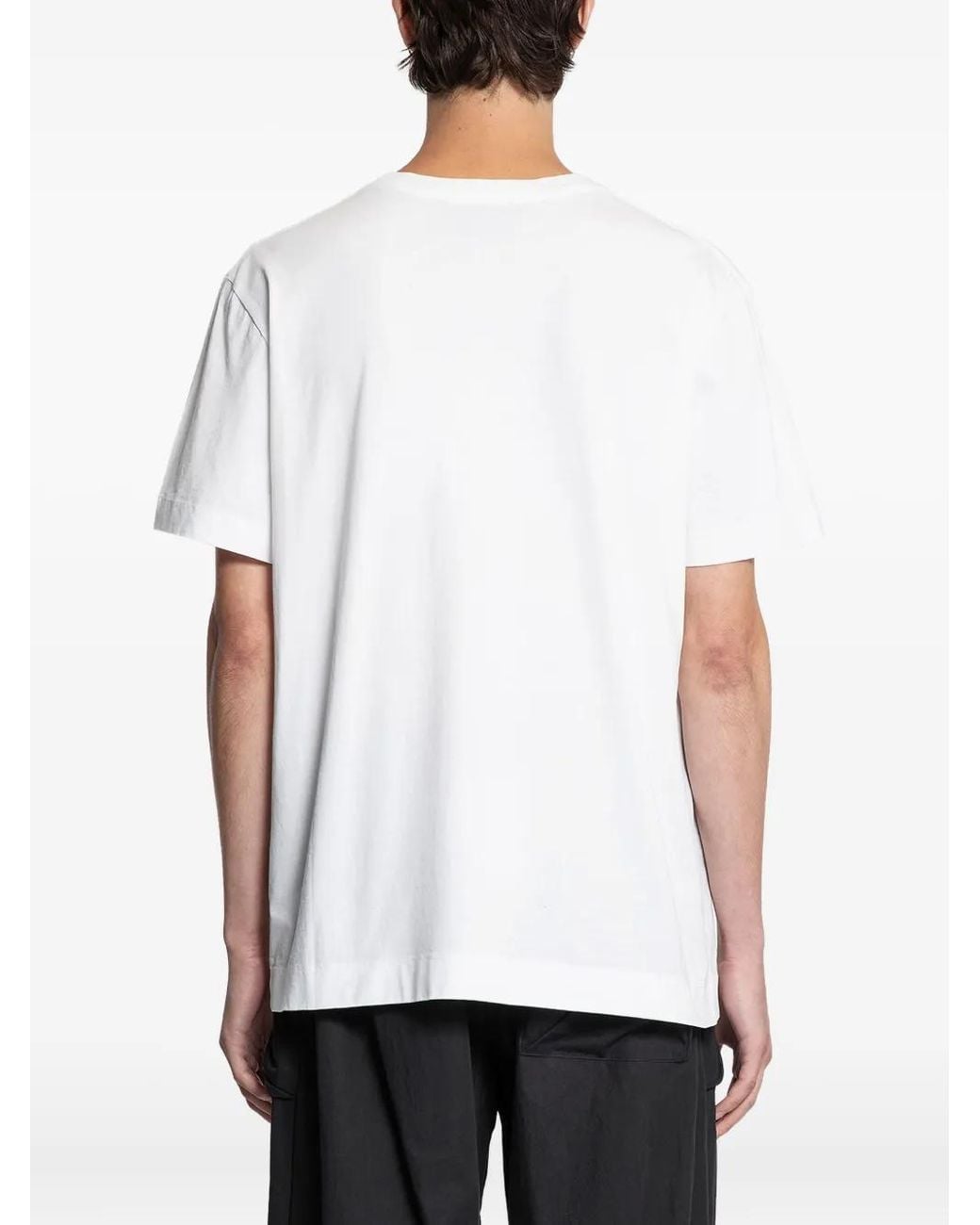 Simone Rocha Poloshirt Met Lintprint in het White voor heren