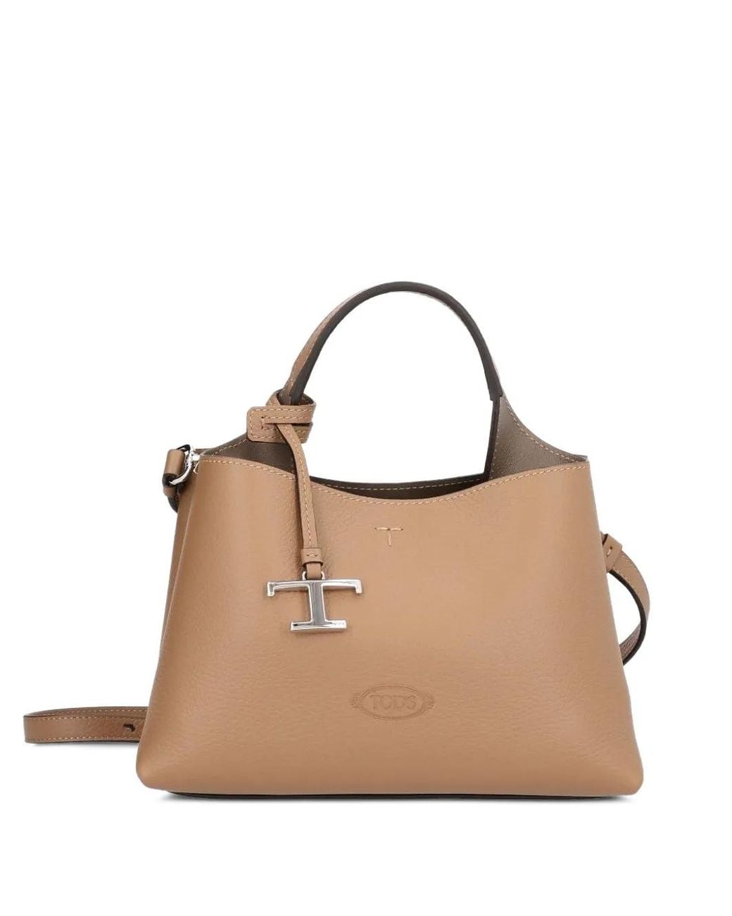 Borsa Micro di Tod's in Metallic