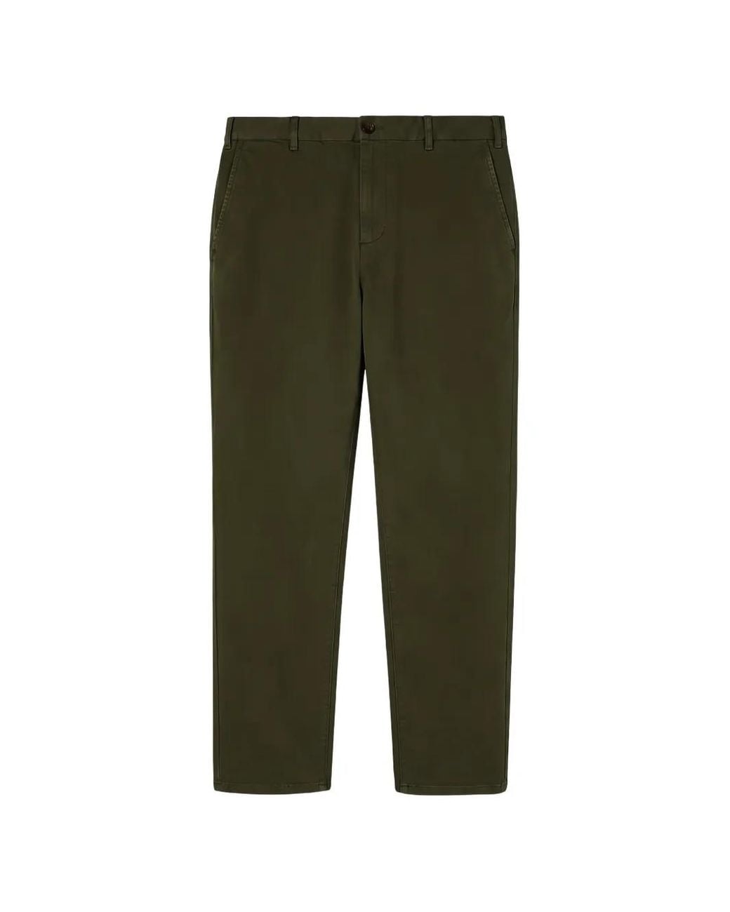 Agnona Green Chino Trousers for men