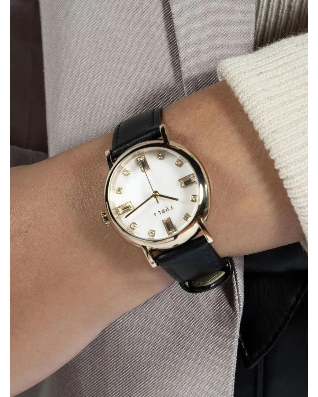 Furla White Easy Shape 32Mm Watch