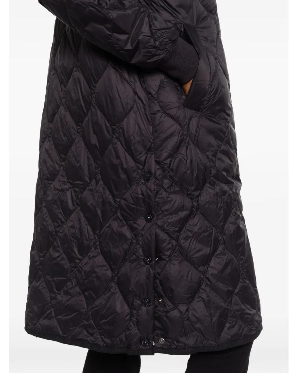 Taion Black Quilted Puffer Jacket