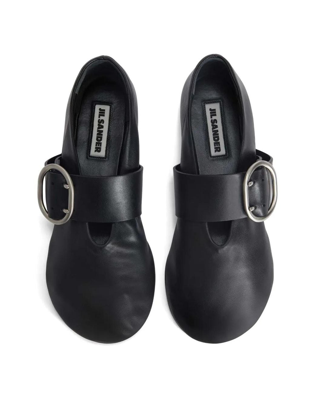 Ballerines En Cuir Jil Sander en coloris Blue