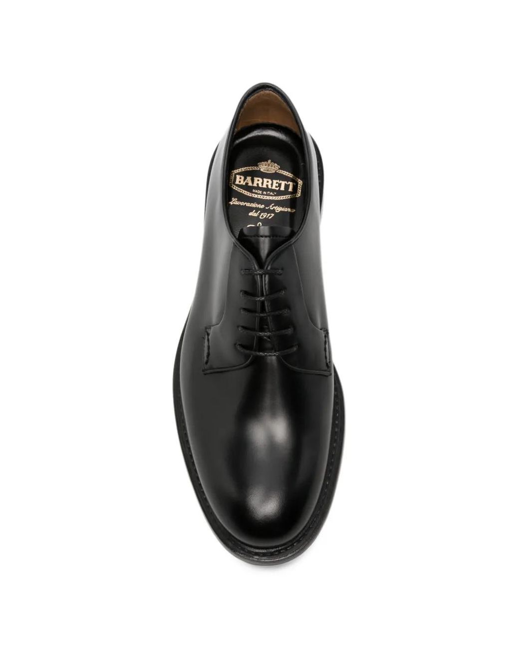 Neil Barrett Black Leather Derby Shoes for men