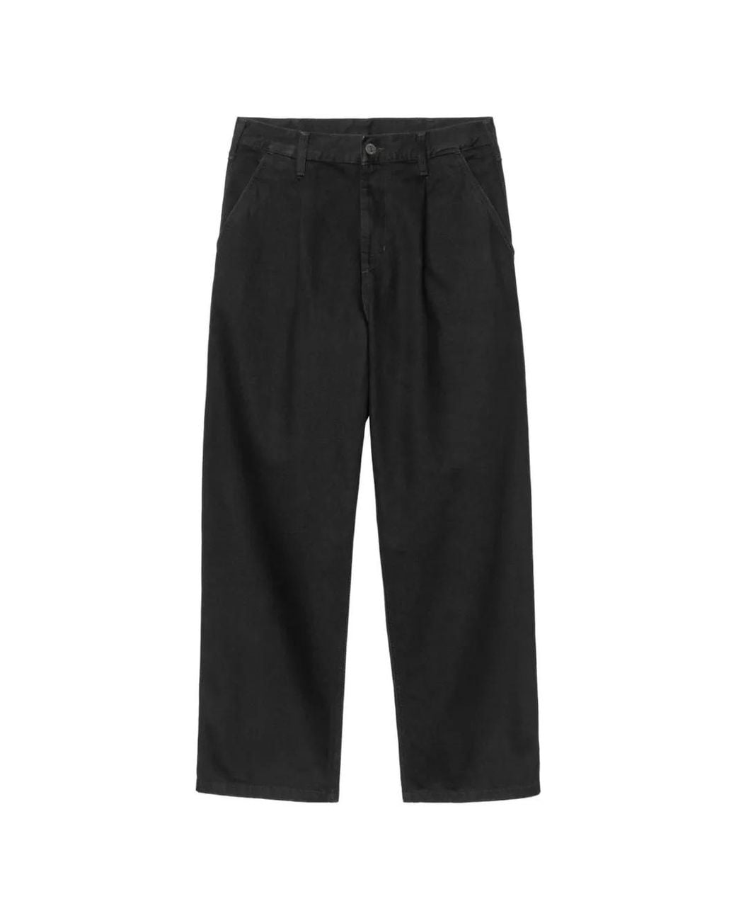 Carhartt Black Jace Rinsed-Finish Trousers for men