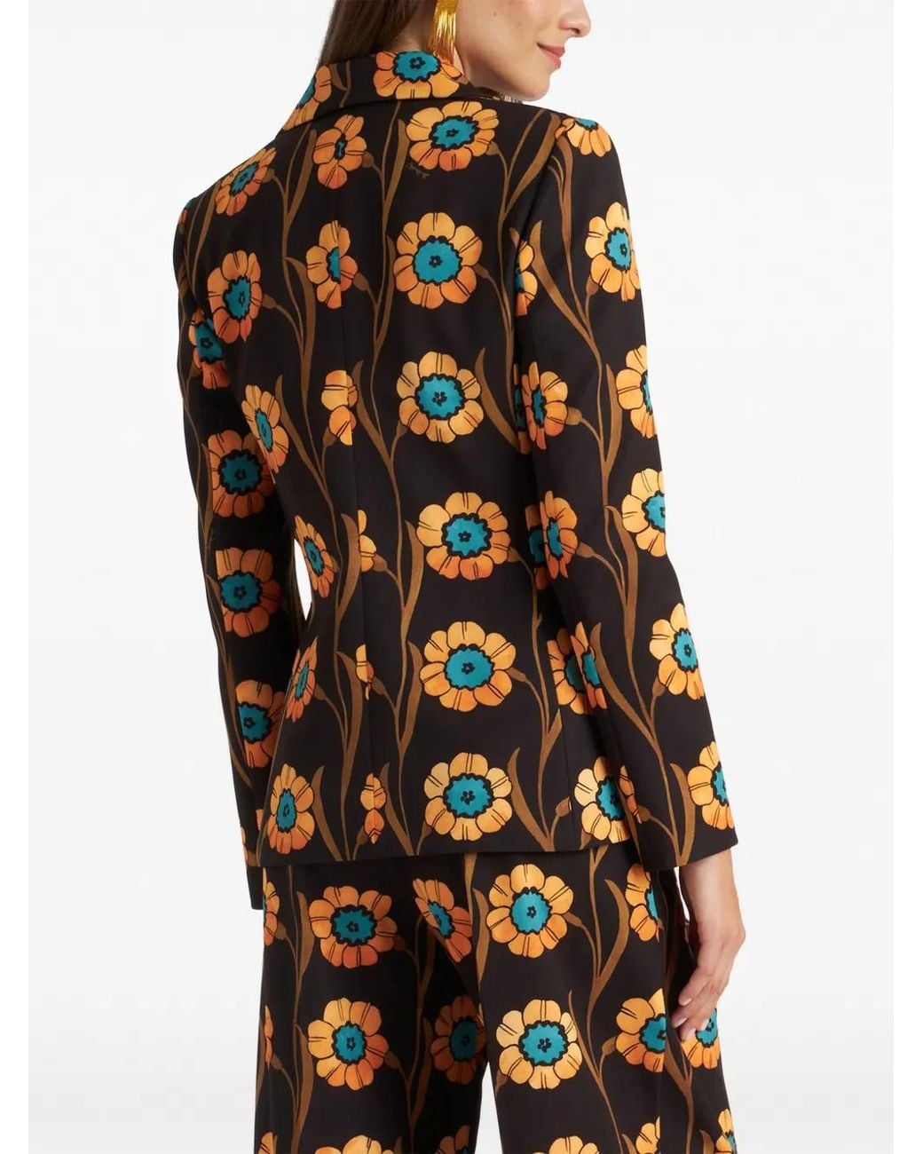 LaDoubleJ Black Daisy Chain 24/7 Blazer