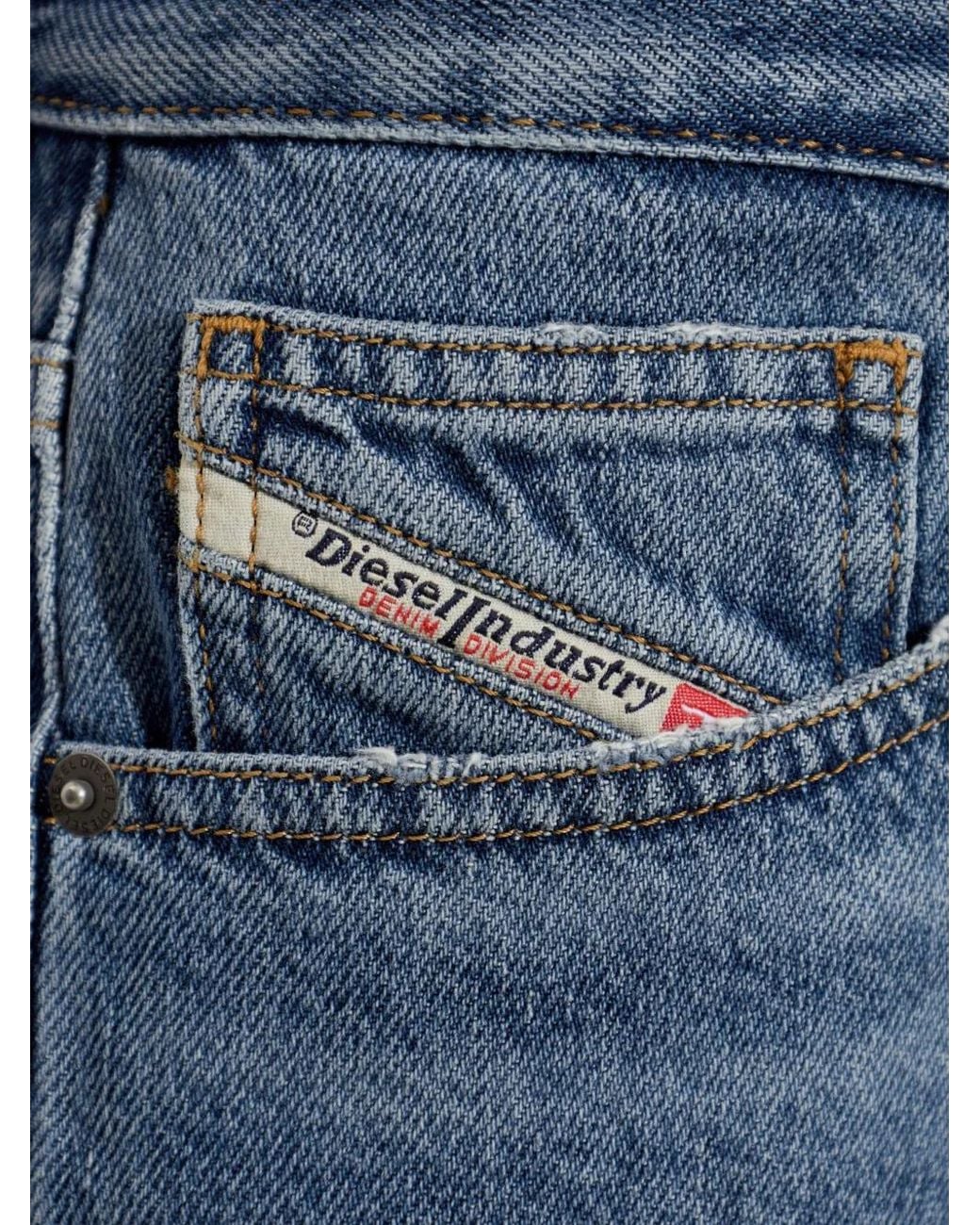 DIESEL Blue 1996 D-Sire Distressed Jeans