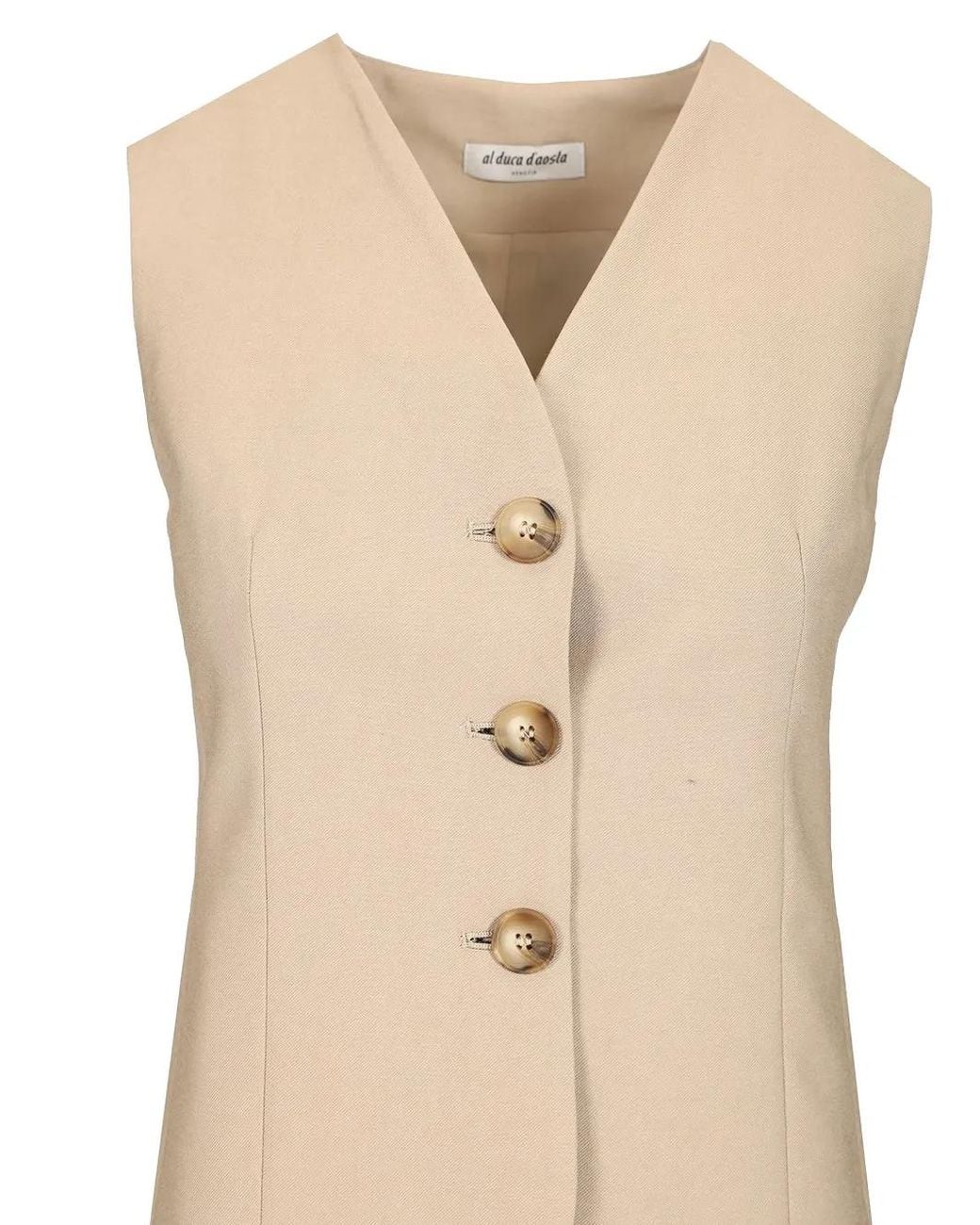 Al Duca D'aosta Natural Twill Waistcoat