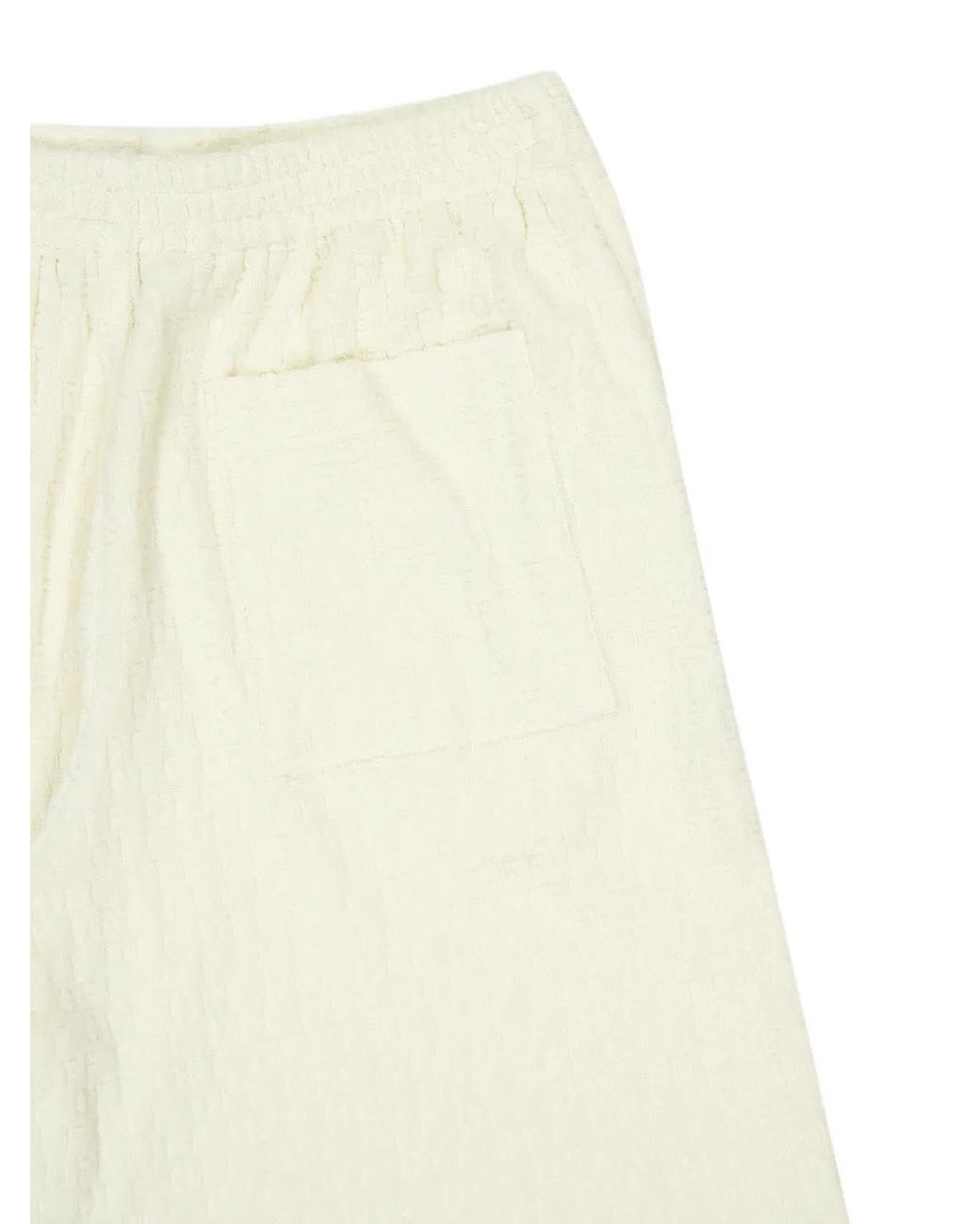 Off-White c/o Virgil Abloh White Logo Cotton Shorts for men