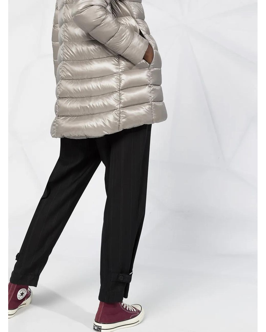 Herno Gray Winter Jackets
