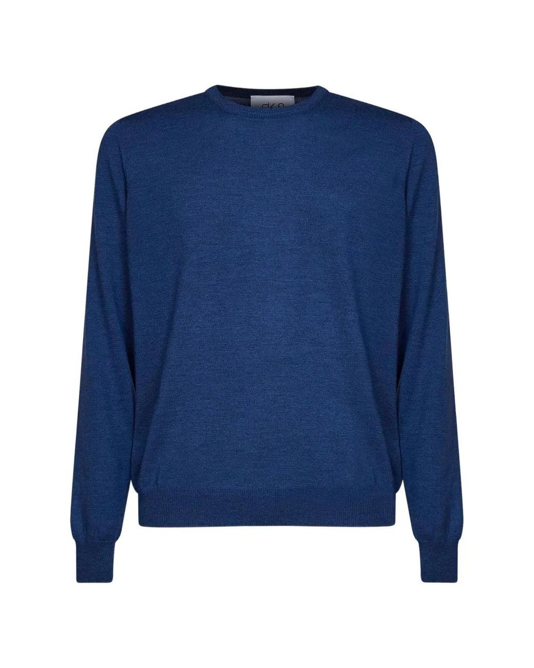 D4.0 Blue Pull À Coutures Contrastantes for men
