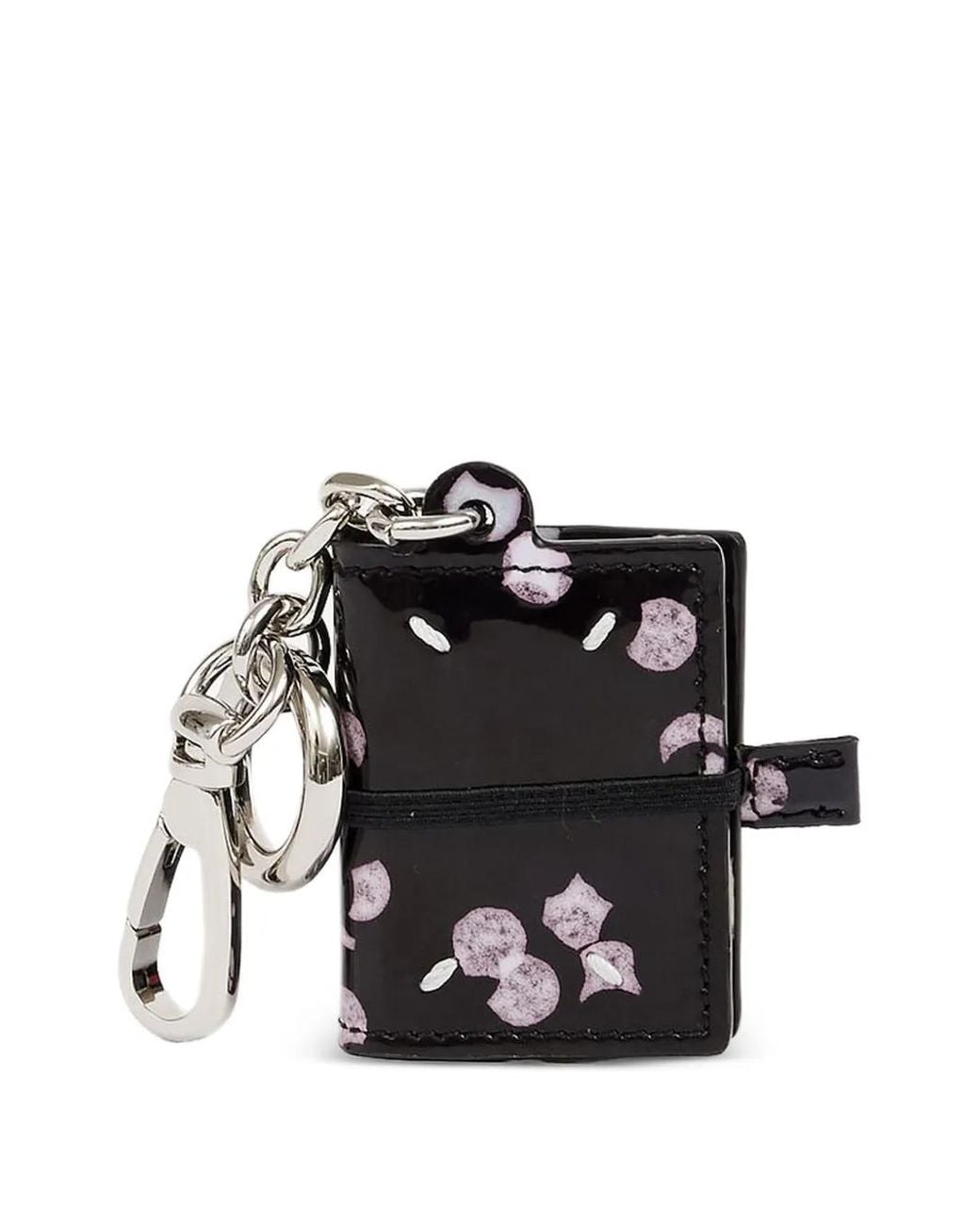 Maison Margiela Black Book Keyring Mini