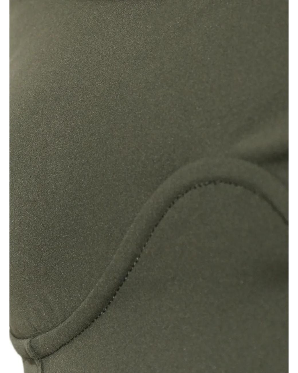 Rethinkit Studios Green Seam-Detail Sleeveless Top
