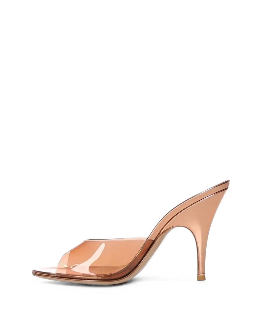 Gianvito Rossi Pink Sofia Mules 95