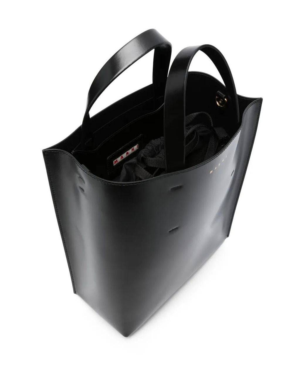 Marni Black Small Museo Tote Bag