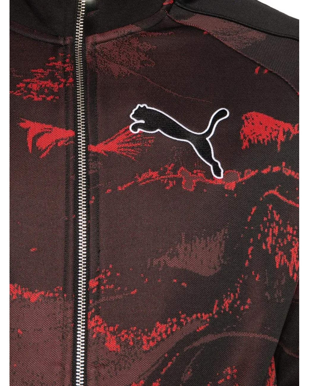 PUMA Red X Ahluawalia T7 Sweat Imprimé À Patch Logo