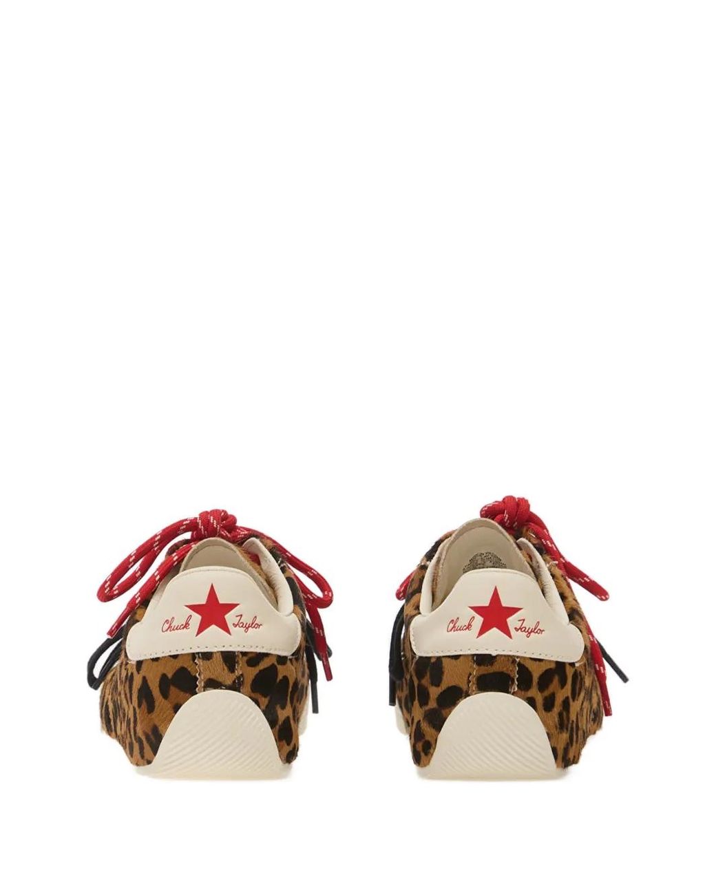 Converse Brown Baskets Chuck Taylor À Imprimé Léopard