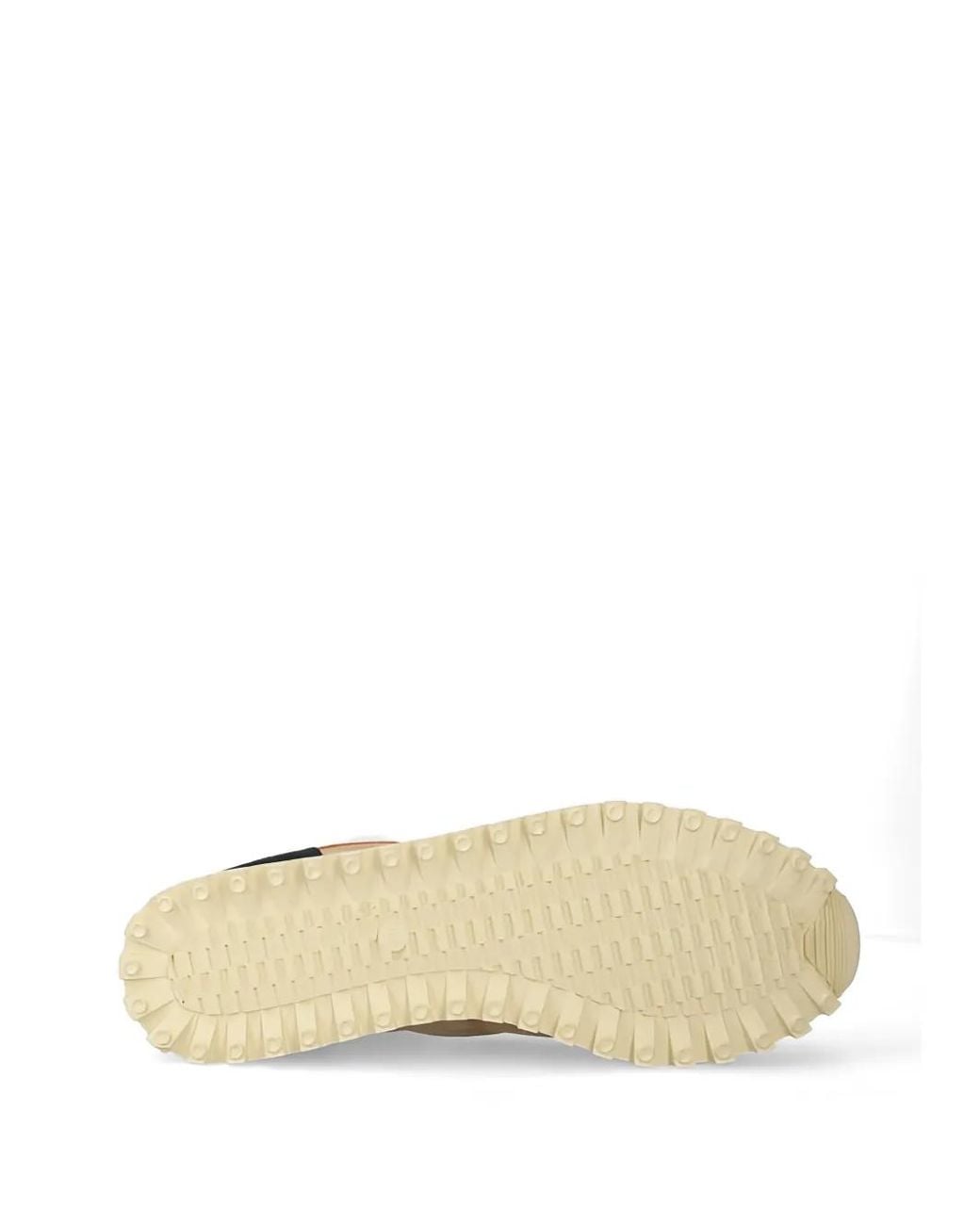 Novesta White Lace-Up Panelled Sneakers for men