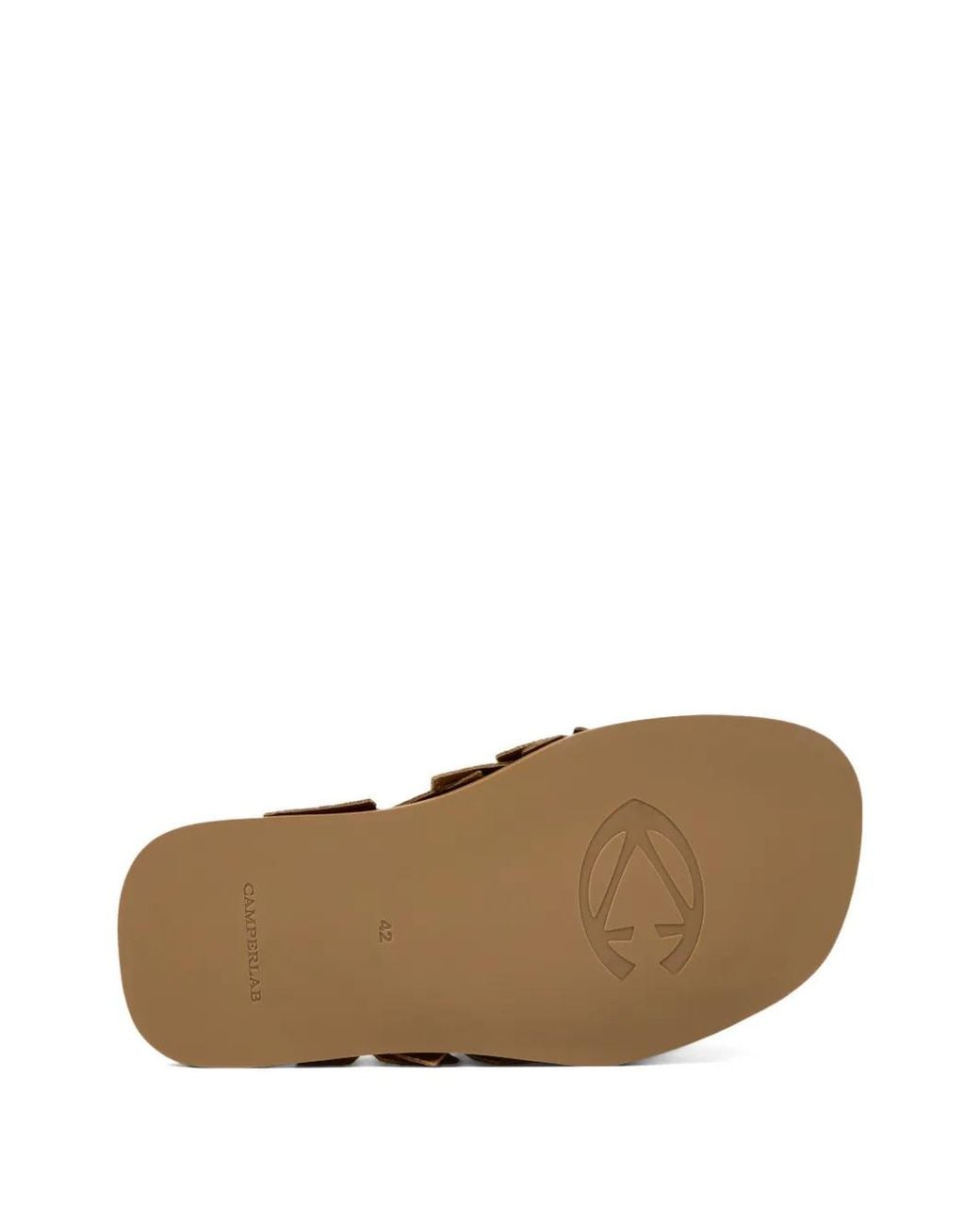 CAMPERLAB Brown Woven Nada Sandals