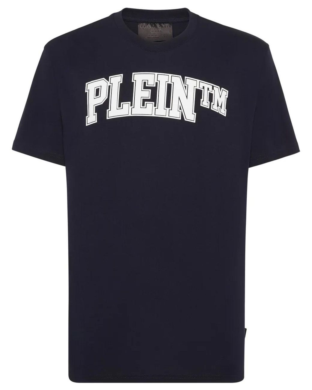 Philipp Plein Blue College T-Shirt for men