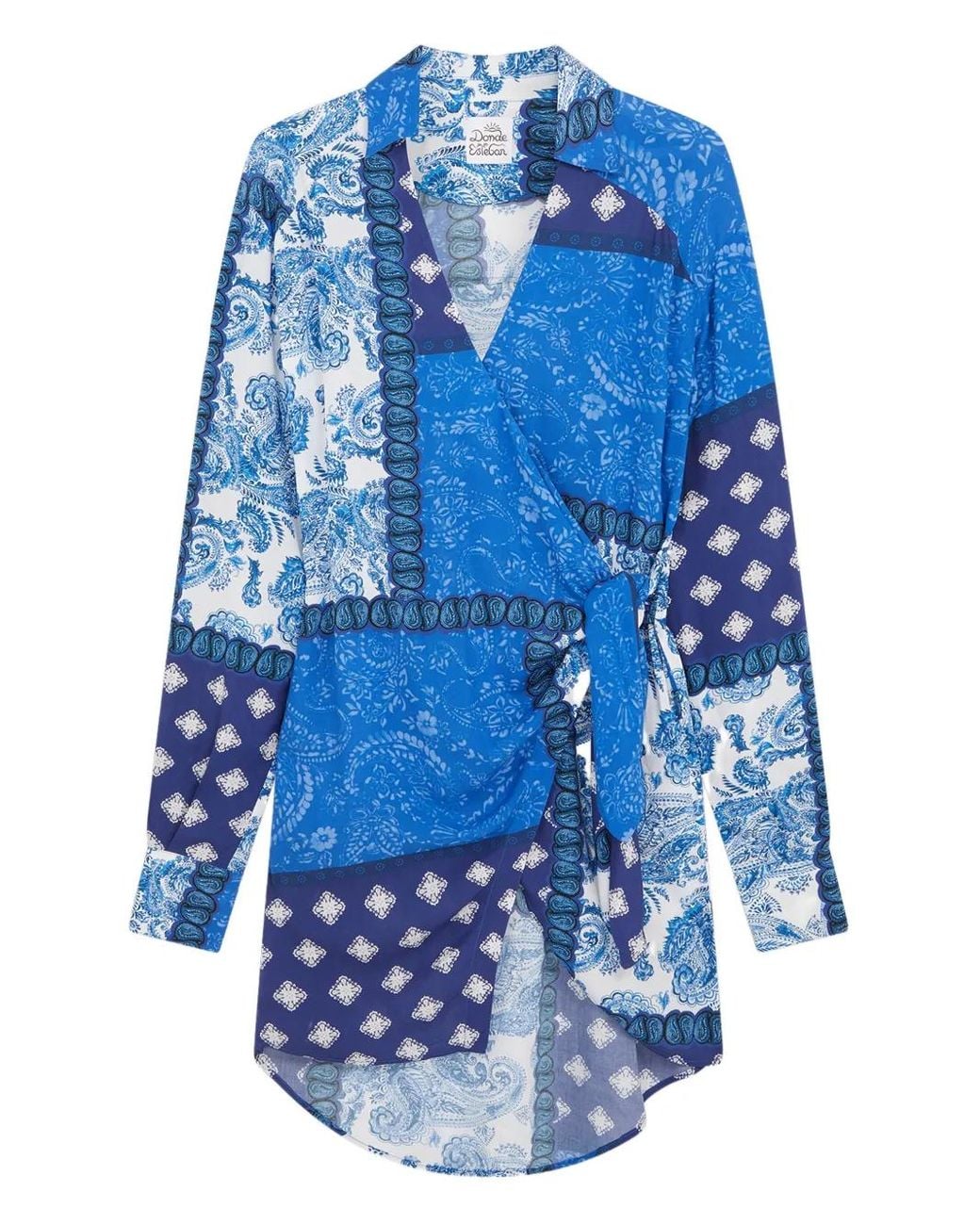 Donde Esteban Blue Midnight Dress
