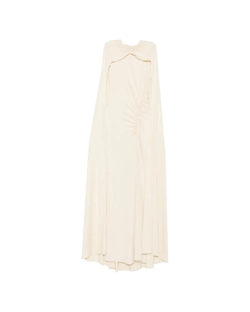 Jonathan Simkhai White Ruffled-Detail Maxi Dress