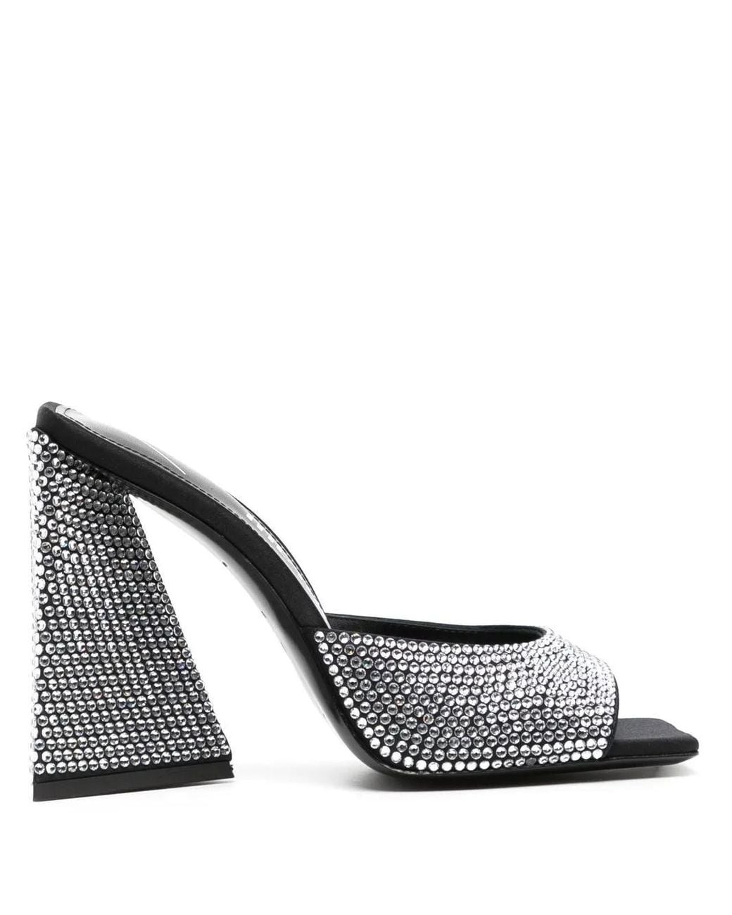 The Attico Metallic Devon Sandals