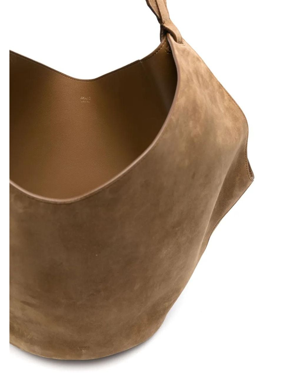 Khaite Brown Medium Lotus Tote