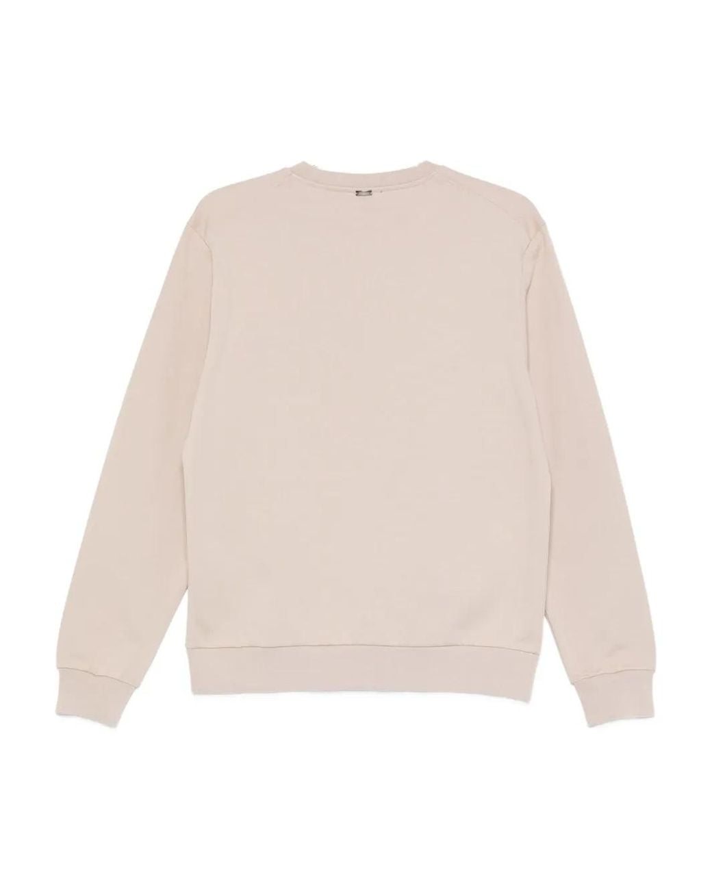 Herno White Logo-Print Sweatshirt for men