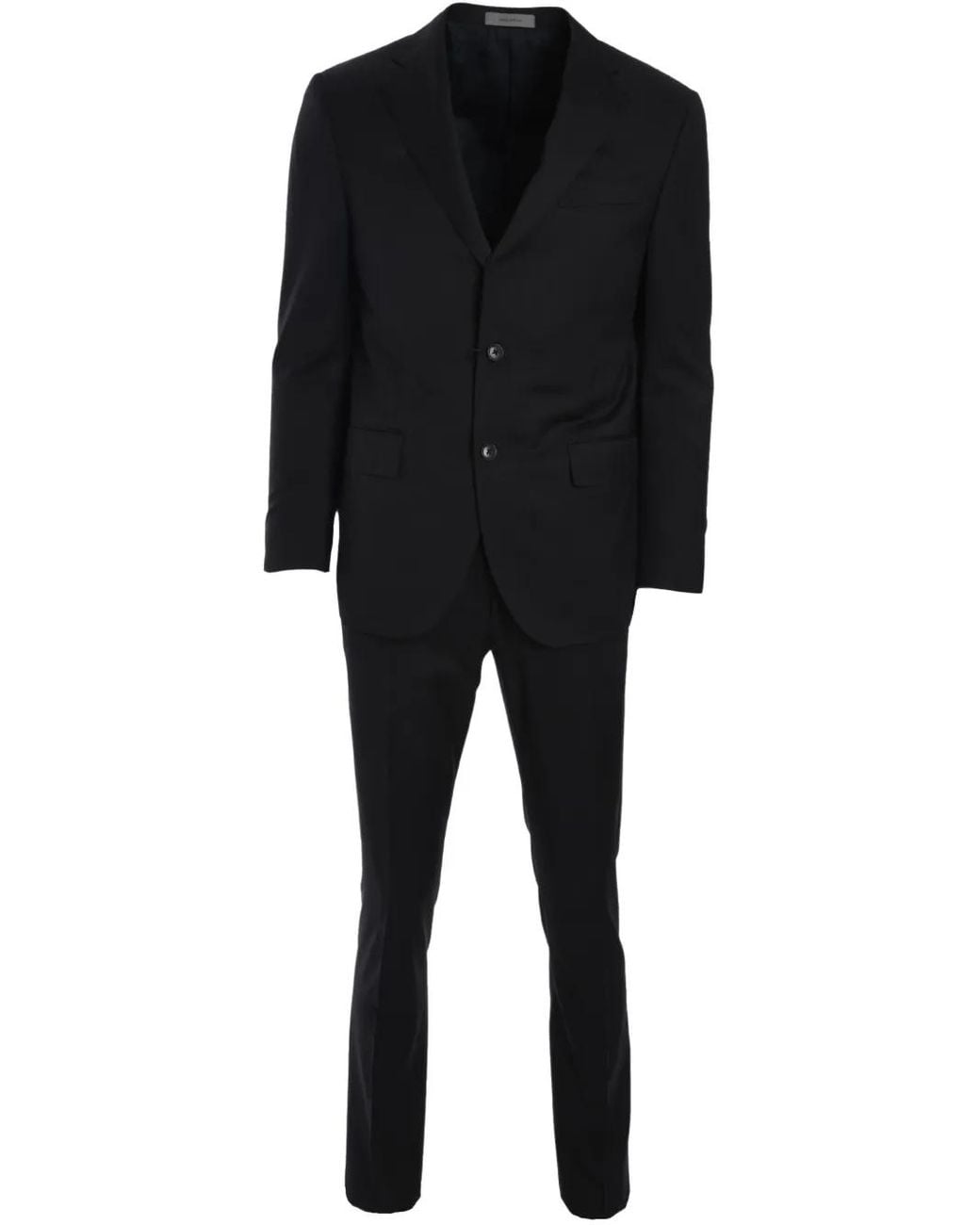 Traje De Lana Virgen Corneliani de hombre de color Black